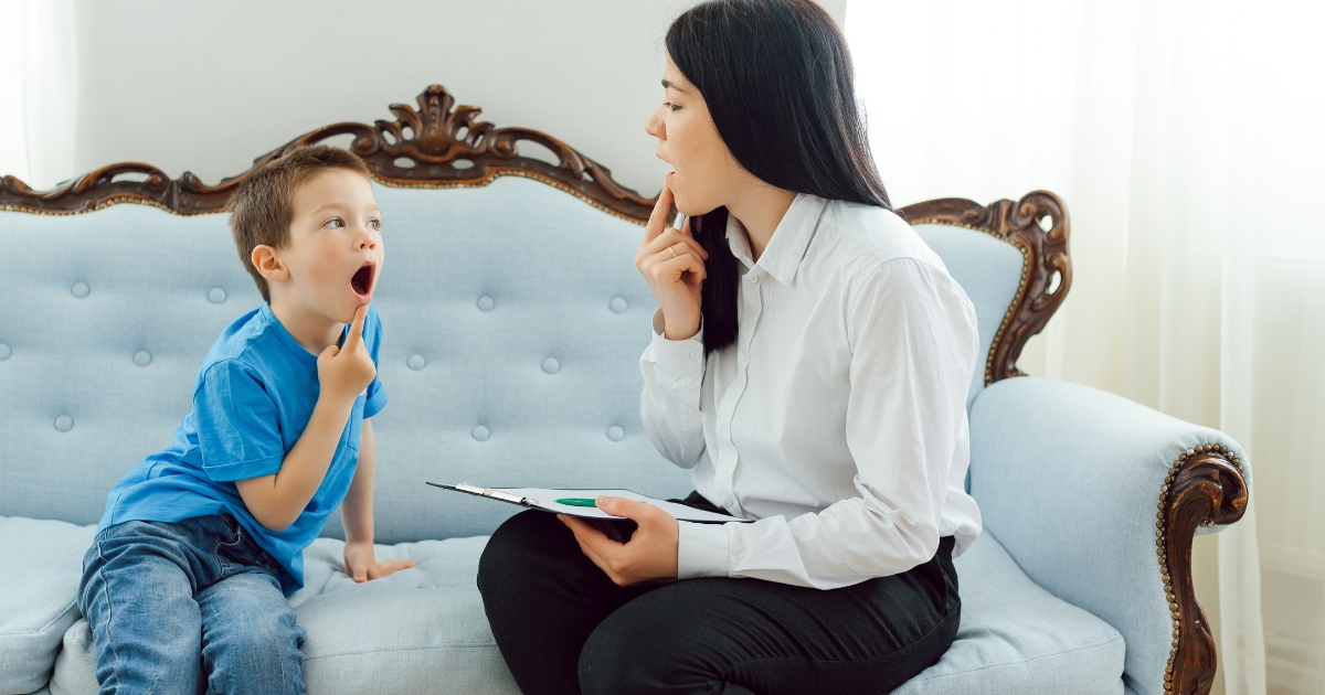 what causes a speech impediment in a child